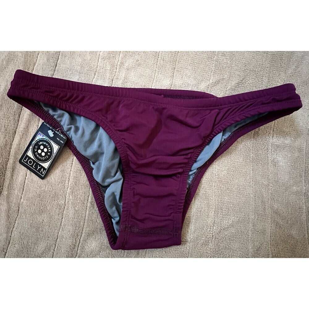 Jolyn Clothing Purple Bikini Bottom